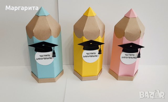 Кутийка-молив за лакомства и бонбони , снимка 3 - Ученически пособия, канцеларски материали - 40768406