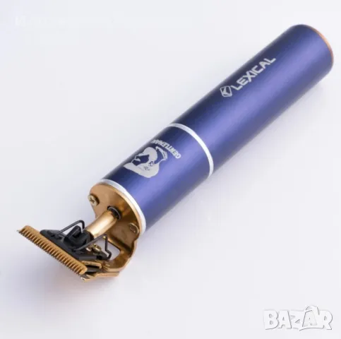 Акумулаторна машинка за подстригване за брада и коса Lexical LHC-5650, 5W, 1200mAh, Червен/Син, снимка 11 - Машинки за подстригване - 49393655