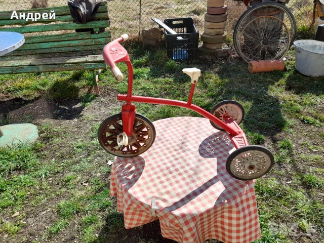 Старо колело,велосипед триколка #2, снимка 3 - Други ценни предмети - 32098600