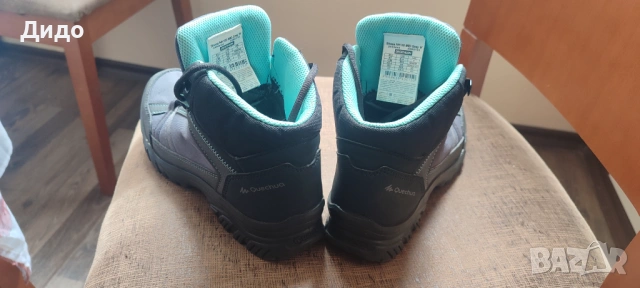 Дамски Непромукаеми Туристически обувки QUECHUA Р.37 и 39, снимка 7 - Дамски боти - 53928483