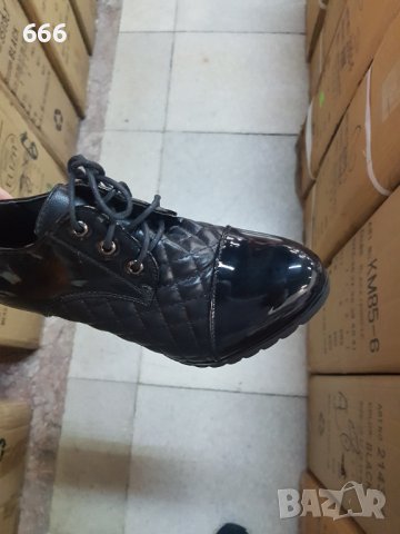Обувки, снимка 4 - Дамски обувки на ток - 42266403