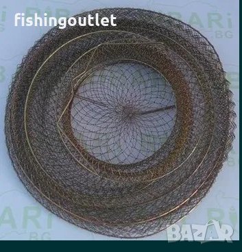  Дълъг рибарски метален живарник за хишници ., снимка 6 - Такъми - 30905939