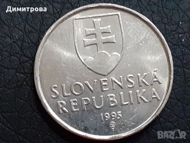 2 крони Словакия 1995, снимка 2 - Нумизматика и бонистика - 30081857