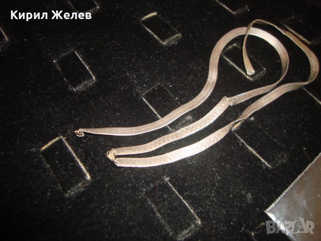СТАРО СРЕБЪРНО КОЛИЕ за ЧАСТИ за ХЕНД-МЕЙД ИЗДЕЛИЯ или РЕСТАВРАЦИЯ 3452, снимка 3 - Други - 30305265
