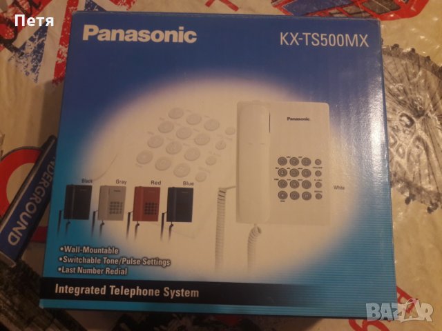 Panasonic KX-TS500MX, снимка 1 - Стационарни телефони и факсове - 31144630