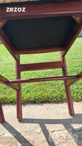 Столове-2бр. трапезни масив орех №014, снимка 6 - Столове - 52622740