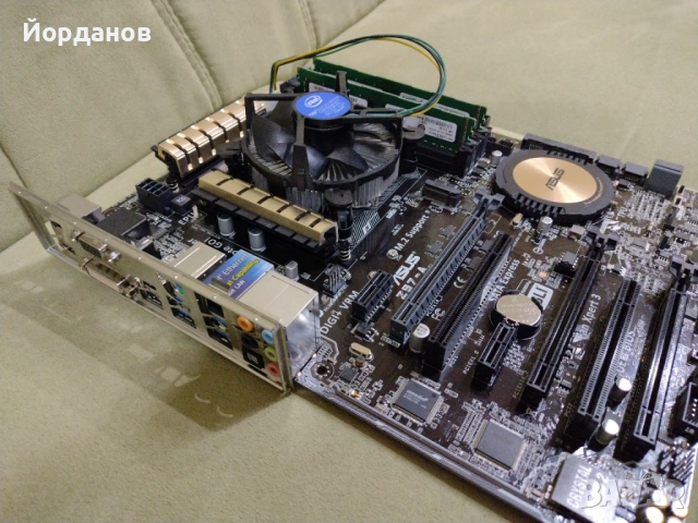 комплект Asus Z97-A + i7 4790 + 16gb.ram 