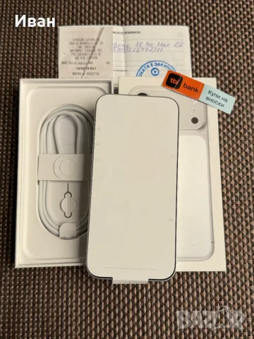 НОВ⚠️iPhone 17 Pro Max Silver 256Gb❗️24м ГАРАНЦИЯ *ЛИЗИНГ TBI, снимка 3 - Apple iPhone - 55727209