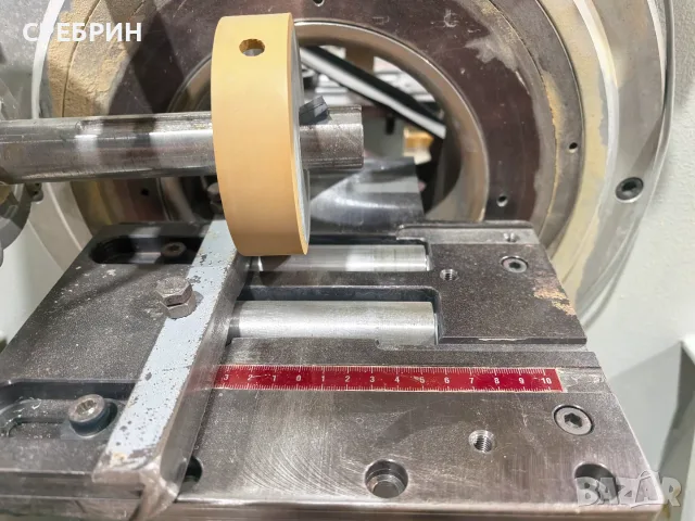 Орбитален шлайф за кръгли детайли до Ф 160 мм почти нов , снимка 4 - Други машини и части - 56075169