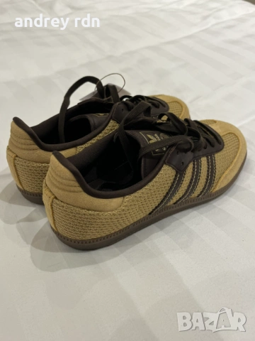 Adidas Samba OG Golden Beige/Dark Brown, снимка 2 - Маратонки - 53893022