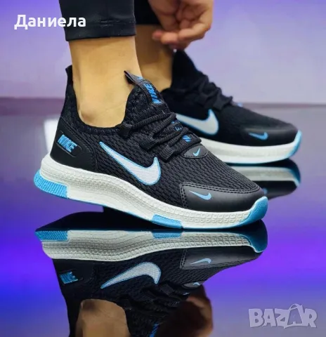 Олекотени маратонки Найк , снимка 2 - Детски маратонки - 49075270