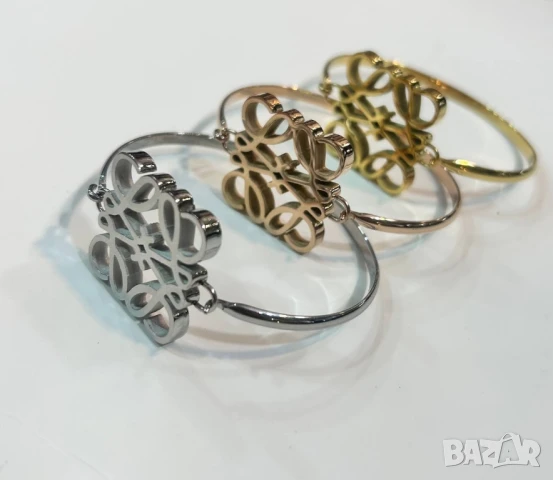 гривни от висококачествена медицинска стомана loewe , снимка 7 - Гривни - 50748372