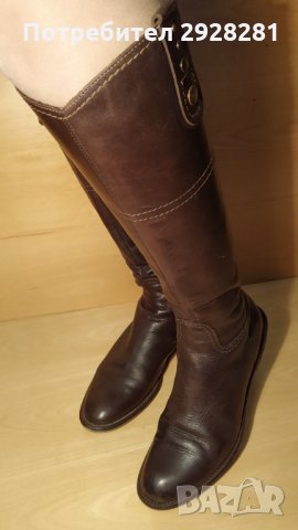  Donna Carolina дамски ботуши от естествена кожа, снимка 5 - Дамски ботуши - 31274072