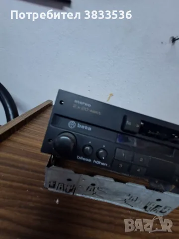Vw Beta оригинален радиокасетофон за Vw Golf Mk2 & Jetta Mk2 , , снимка 4 - Части - 49698481