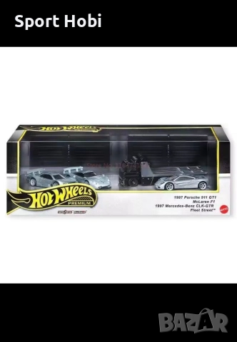 Hot wheels Set Garage Porsche, Mercedes, McLaren 