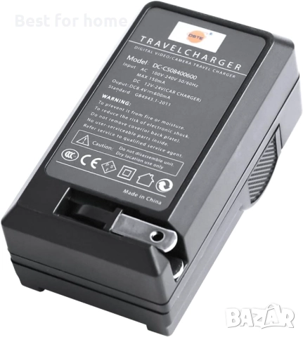 DSTE 2 бр. LP-E8 LPE8 батерия + DC99 адаптер за пътуване и зарядно за кола, снимка 5 - Друга електроника - 52486922