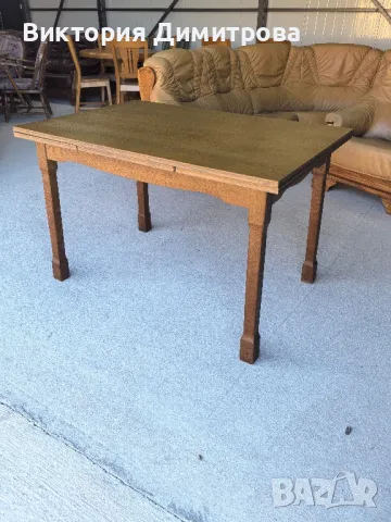 Разтегателна трапезна маса , снимка 2 - Маси - 48731146