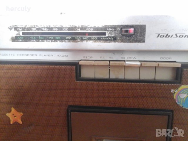 Tobi Sonic japan радио касетофон радиокасетофон, снимка 6 - Радиокасетофони, транзистори - 31023977