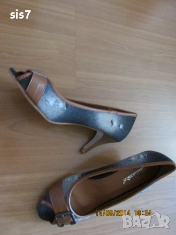 нови обувки-сандали с отворени пръсти тип дънкови, снимка 3 - Дамски ежедневни обувки - 51470859