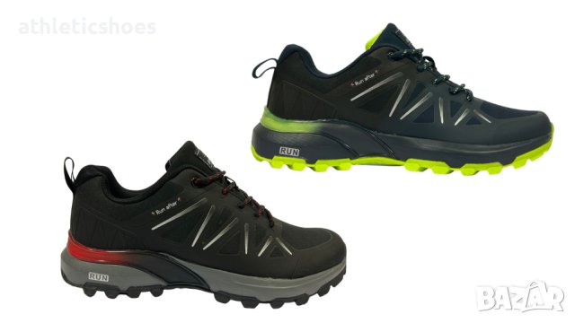 Мъжки маратонки с водоотблъскваща материя-Soft Shell 