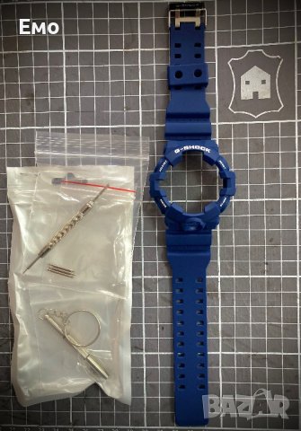 Каишка и безел за Casio G-Shock, снимка 3 - Каишки за часовници - 42754894