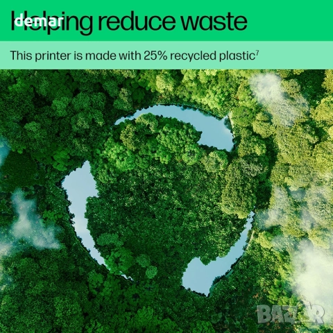 Многофункционален принтер HP Smart Tank 7307, цветен, безжичен, снимка 9 - Принтери, копири, скенери - 52403649