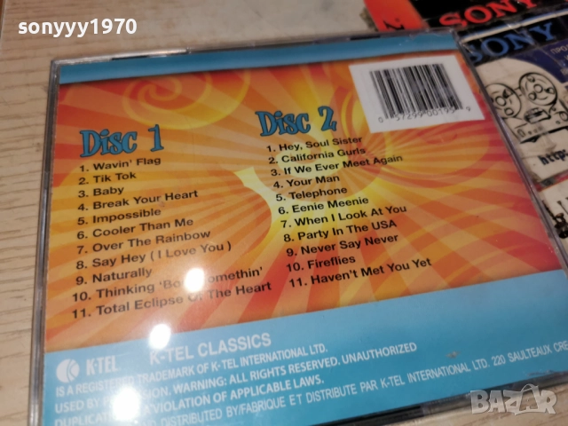 MINI POP HITS 2CD-S 1012251227, снимка 2 - CD дискове - 52719798