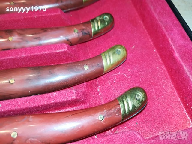 lou laguiole france-6бр лъжици от франция 0511221835, снимка 11 - Антикварни и старинни предмети - 38571186