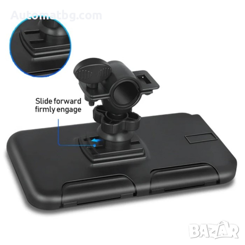 Поставка за телефон Automat, За мотопед, Велосипед, Влагоустойчива, снимка 5 - Аксесоари и консумативи - 44641361