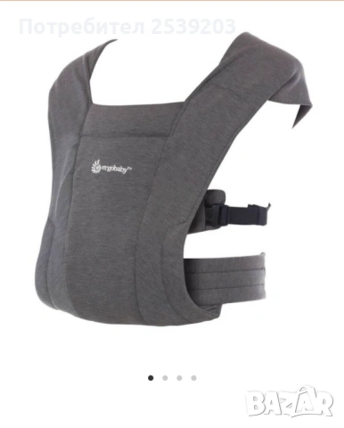 Ергономична раница Ergobaby - Embrace, Heather Grey, снимка 13 - Кенгура и ранички - 54240618