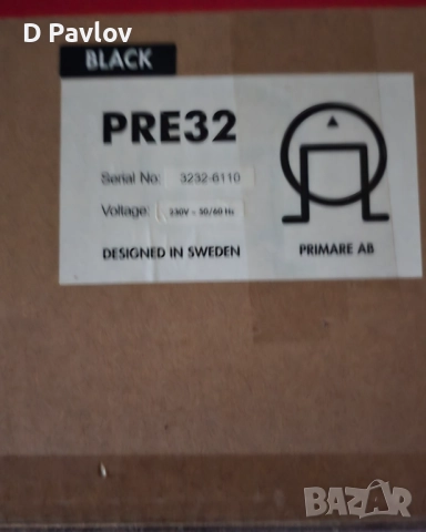 PRIMARE PRE 32, снимка 8 - Ресийвъри, усилватели, смесителни пултове - 52108525