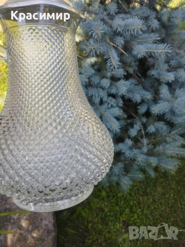 Винтидж кана с калаен капак , снимка 5 - Антикварни и старинни предмети - 51072924