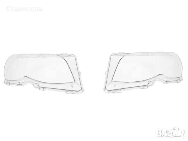 Стъкла (капаци) за фарове за BMW 3 E46 Facelift, снимка 5 - Части - 47663835