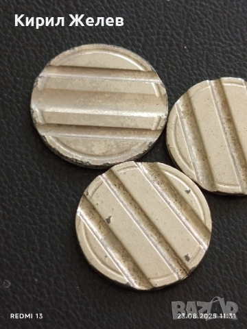 Три жетона токен за аркадни игри, билярд други за КОЛЕКЦИЯ ДЕКОРАЦИЯ 25469, снимка 2 - Колекции - 51462232