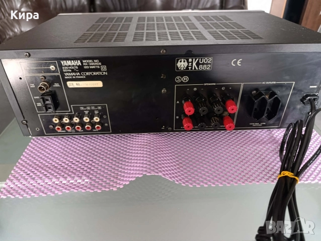 Ресивър Yamaha RX-395RDS , снимка 2 - Ресийвъри, усилватели, смесителни пултове - 52975108
