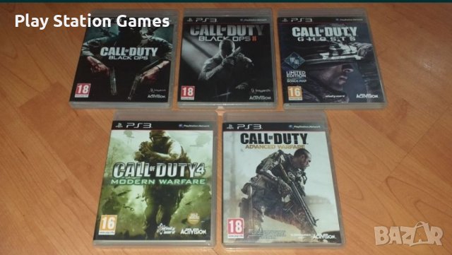 PS3-Call Of Duty-Игри, снимка 1 - Игри за PlayStation - 39789859