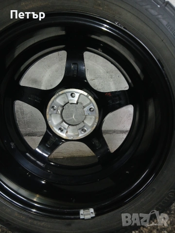 16цола алуминиева резервна джанта с гума мерцедес, снимка 6 - Аксесоари и консумативи - 54042337