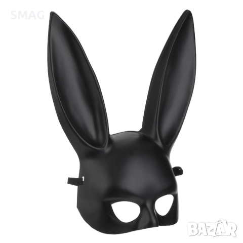 Хелоуин / Halloween карнавална дамска маска sexy зайче черна_1246594, снимка 2 - Други - 52139836