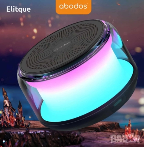 Безжичен високоговорител с цветни светлини AS-BS20, снимка 2 - Друга електроника - 52870870