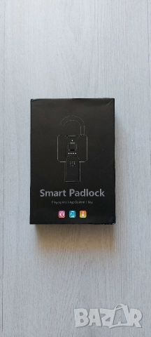 Смарт катинар P10BF-Purple/EU с пръстов отпечатък, приложение и ключ, снимка 2 - Друга електроника - 52940749