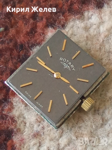 Механизъм с циферблат от стар ръчен часовник 52108, снимка 6 - Мъжки - 52273809