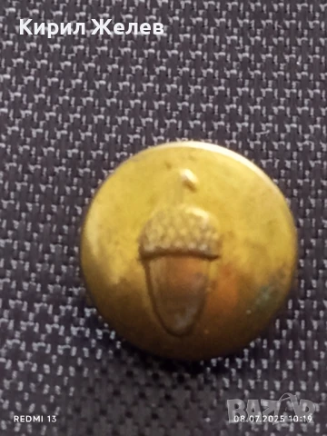 Войнишко копче рядко метално за КОЛЕКЦИЯ ДЕКОРАЦИЯ 48791