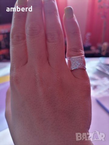 Страхотен сребърен пръстен - модел R046, снимка 6 - Пръстени - 31277396