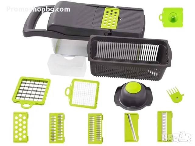 Мултифункционално ренде Veggie Slicer 14 в 1, снимка 7 - Други - 48149173