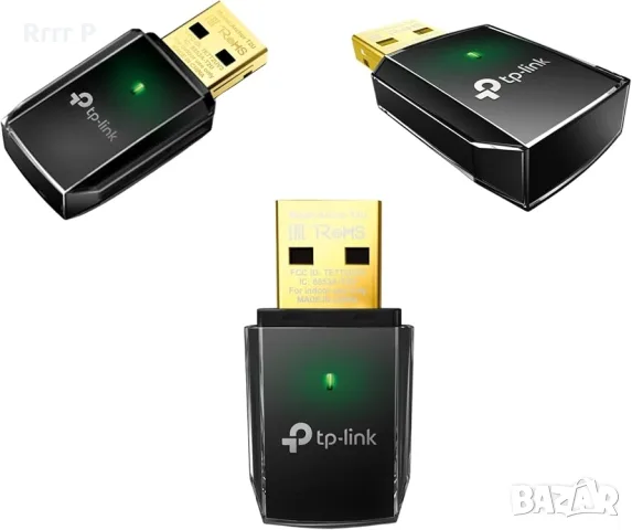 Адаптер TP-Link Archer T2U - Archer T2U, снимка 6 - Рутери - 56436619