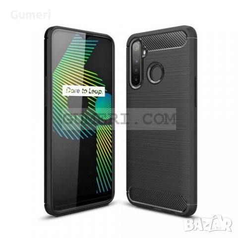  Realme 6i Карбонов удароустойчив гръб , снимка 4 - Калъфи, кейсове - 31498086