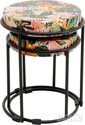 Помощна маса Kare Design Jungle - комплект от 2 броя, снимка 5 - Маси - 56254802