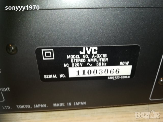 jvc a-gx1b stereo amplifier-внос sweden 2110201053, снимка 10 - Ресийвъри, усилватели, смесителни пултове - 30499153