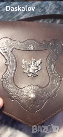 Кожена ловджийска чанта, снимка 2 - Чанти - 51712201