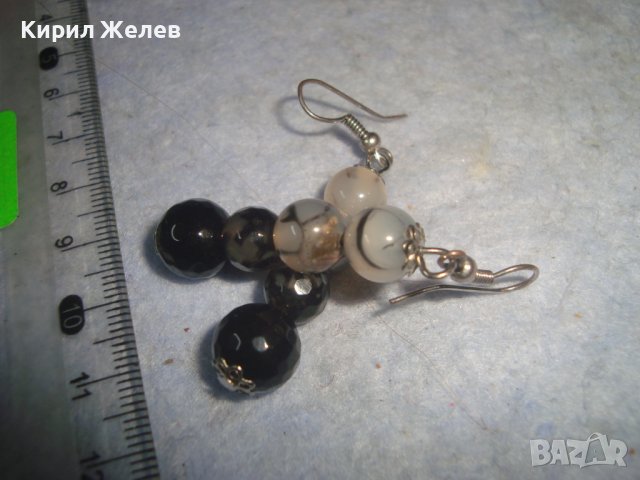 ФЕШЪН АРТ ХЕНД МЕЙД ОБЕЦИ от ПОЛИРАНИ ПОЛУСКЪПОЦЕННИ КАМЪНИ 29849